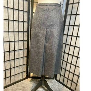 Vintage TICA Wool Mid Length Full Coverage Wool Skirt SIZE 14